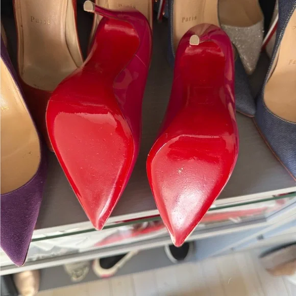 Christian Louboutin so Kate Hot Pink Stiletto Heels 35 - Picture 2 of 5
